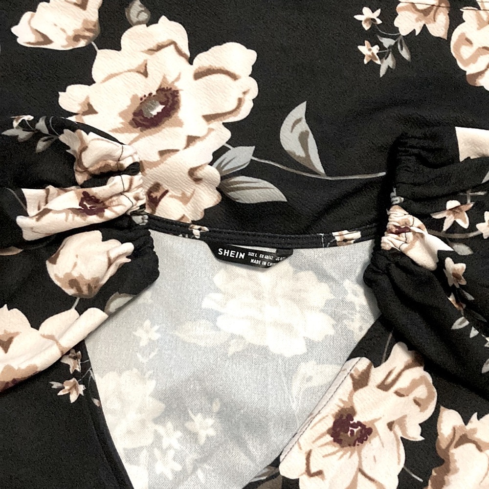 Shein midi floral dress size L - Picture 7 of 10